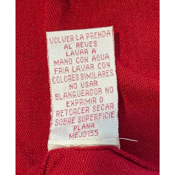 Derek Heart Women's M Red Studded Mini Dress 3/4 Sleeve Valentine's Sexy - Picture 8 of 8